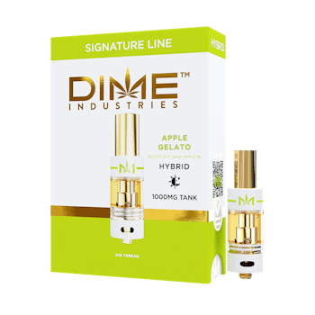 (A-127) Dime Industries 1000mg Tank - Apple Gelato